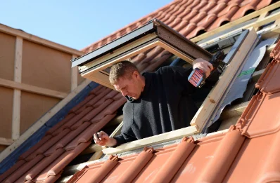 Pose de fenêtres de toit Velux au Brethon